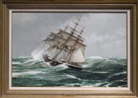 Montague Dawson Original - The White Squall
