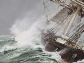 Montague Dawson Original - The White Squall