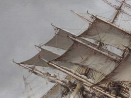Montague Dawson Original - The White Squall