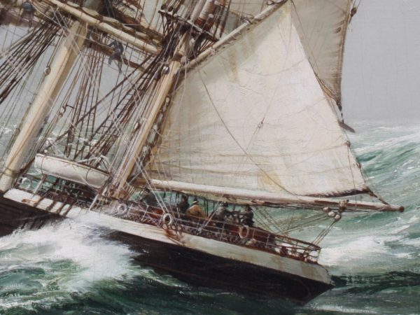 Montague Dawson Original - The White Squall