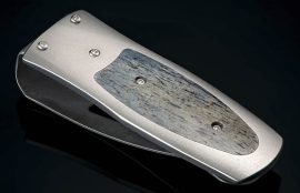 William Henry Pharaoh 'Storm' Money Clip - Mammoth Bone