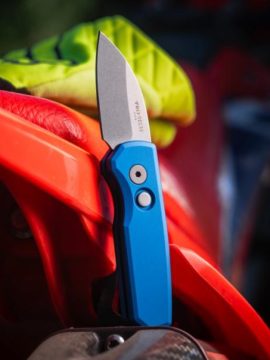 ProTech Automatic Knife - Runt5 Wharncliffe R5301 Blue