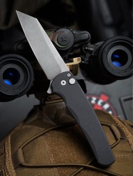 ProTech Automatic Knife - Malibu Reverse Tanto Flipper 5401-AW