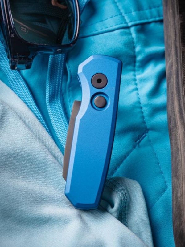 ProTech Automatic Knife - Runt Reverse Tanto 5203 Blue