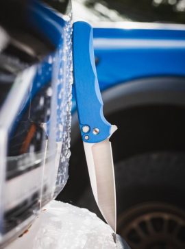 ProTech Automatic Knife - Malibu Manual 5300-LTD Blue