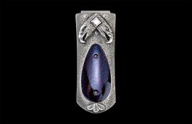 William Henry Zurich 'Proud' Money Clip - Heat-Blued Damascus