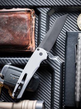 ProTech Automatic Knife - Malibu Reverse Tanto Flipper 5403 Grey