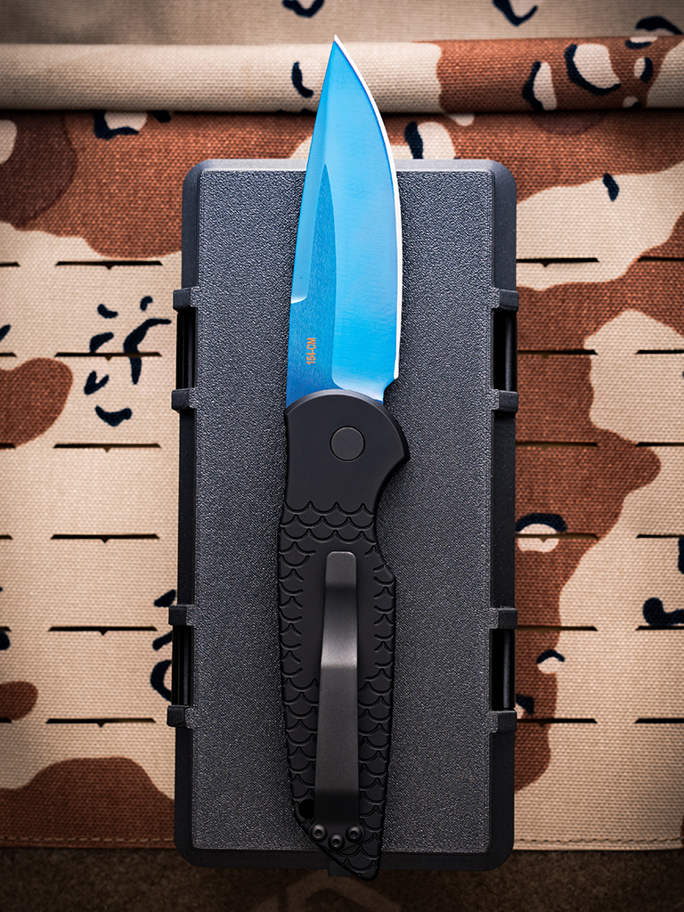 ProTech Automatic Knife - TR-3 X1 SB Tactical Response 3 Military Issue