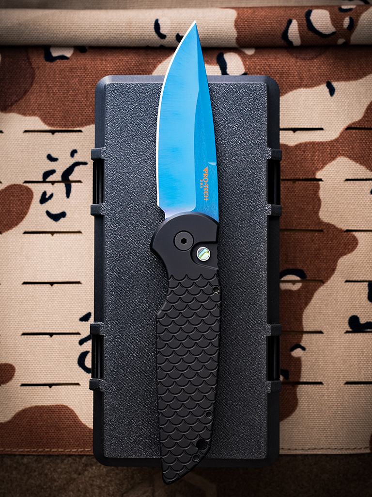 ProTech Automatic Knife - TR-3 X1 SB Tactical Response 3 Military Issue